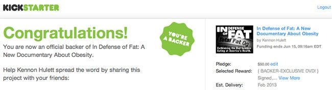 backer